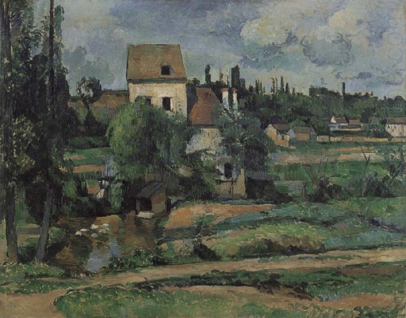 Paul Cezanne Mill on the Couleuvre at Pontoise china oil painting image